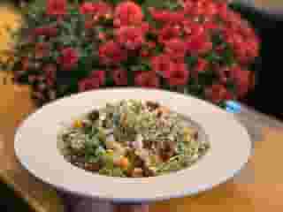 Shaved Brussel Sprout Salad