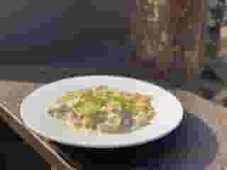 chicken & gorgonzola cream