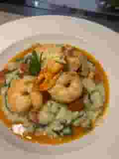 lobster and shrimp risotto