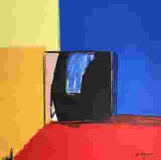 "Self Isolation" Mixed media on canvas - 36 x 26