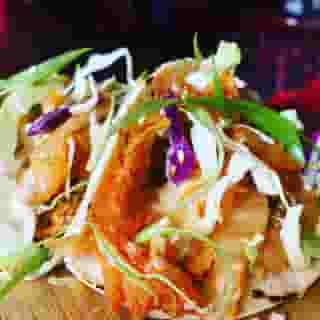 3 Little Piggies (Kimchi Pork Tacos)