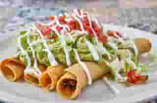 4 Rolled Taquitos Menu Sol Azteca Mexican Kitchen Mexican