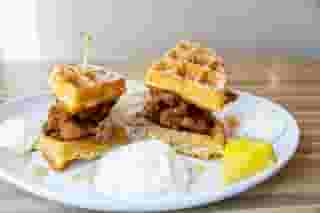 Chicken and Waffle Sliders