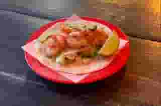 Tequila Lime Shrimp Taco