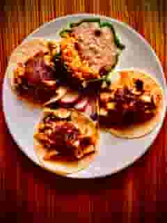 Papas con Rajas Taco