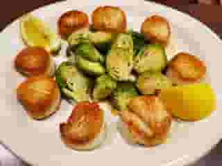 Pan Seared Scallops