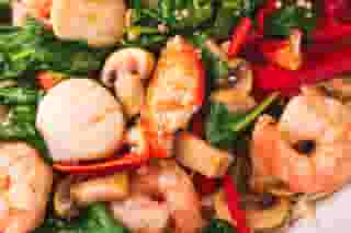 Seafood Florentine