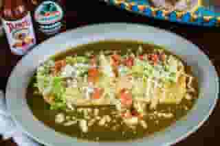 Green Wet Burrito