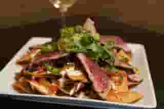 SPICY AHI TUNA NACHOS