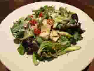 Fresh, Organic Asparagus, Chicken & Tomato Salad