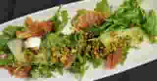 Organic Honeydew And Crispy Prosciutto Salad