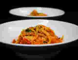 Imported Bucatini with Vodka Sauce Pasta