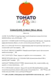 Tomato Pie Bar & Grill Meal Deals