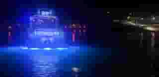 blue boat