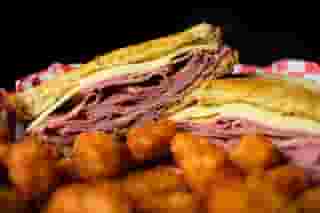 CORNED BEEF ON RYE