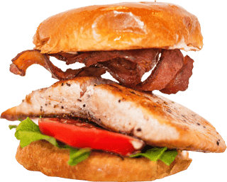 Captain's Plate Alaskan Salmon Sandwich