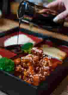 sesame chicken bento