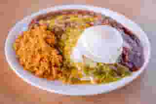 #2 Stacked Enchiladas