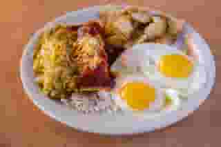 #63 Enchiladas & Eggs