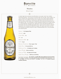 Menabrea Blond Lager