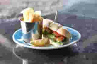 Blackened Grilled Shrimp Po Boy