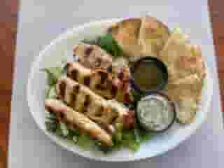 Open Chicken Souvlaki