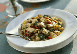 Italian Gnocchi Plate