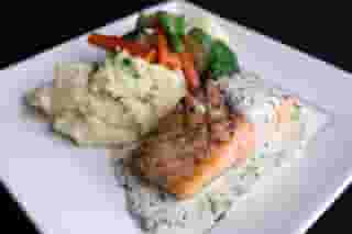 Grilled Fresh Atlantic Salmon