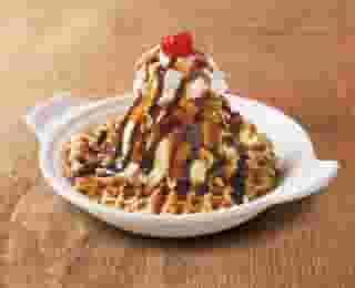 Waffle Iron Sundae