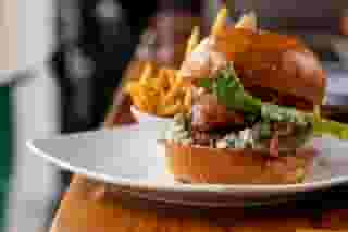 The Bacon and Blue Burger