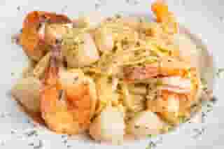 Shrimp and Scallop Scampi