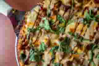 Johnsonville brat pizza