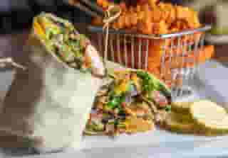 Crispy chicken wrap