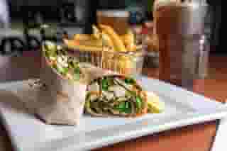 Cashew Asian Chicken Wrap