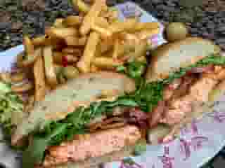 Cajun Salmon B.L.T.