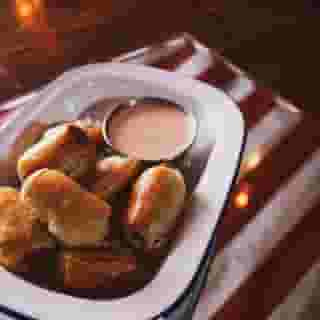Pigs in a Blanket with Honey Dijon Mustard Dip