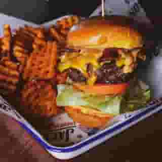 Bourbon Jacks BEAST Style Burger*
