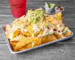 Cochinita Pibil Nachos
