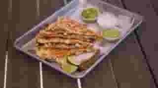 Pollo Al Pastor American Quesadilla