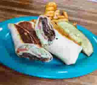 Grilled Philly Cheesesteak Wrap