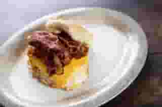 Egg Sandwich with Cheese and Meat