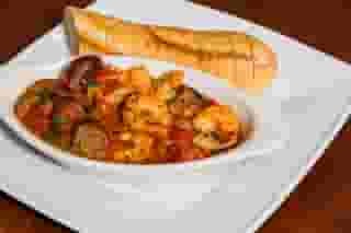 Garlic Shrimp & Sausage Sauté