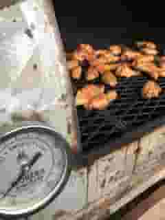 chicken in pit