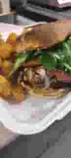 Bacon and Brie Burger