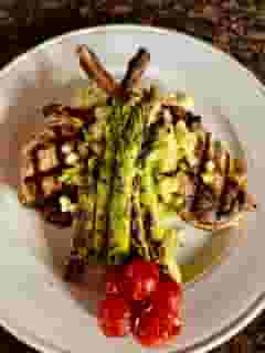 Twin Grilled Pork Loin Chops