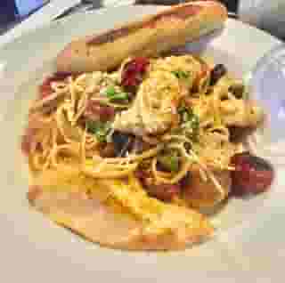 Sun-dried Tomato, Chicken, & Sausage Pasta
