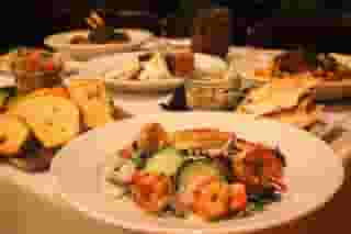 apps with salad