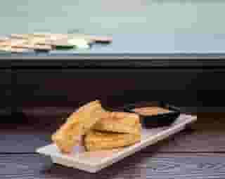GRILLED THREE-CHEESE DIPPERS