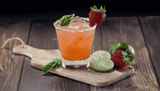 Strawberry Basil Margarita