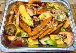 Cajun Krackin Krab and Shrimp boil